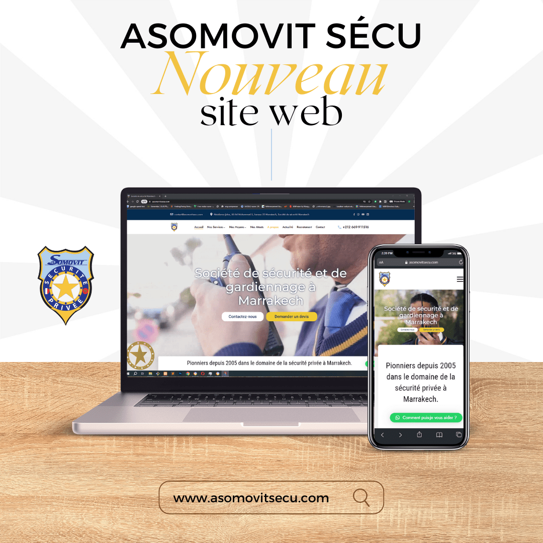 ASOMOVIT Sécu – Security and Guarding Company in Marrakech